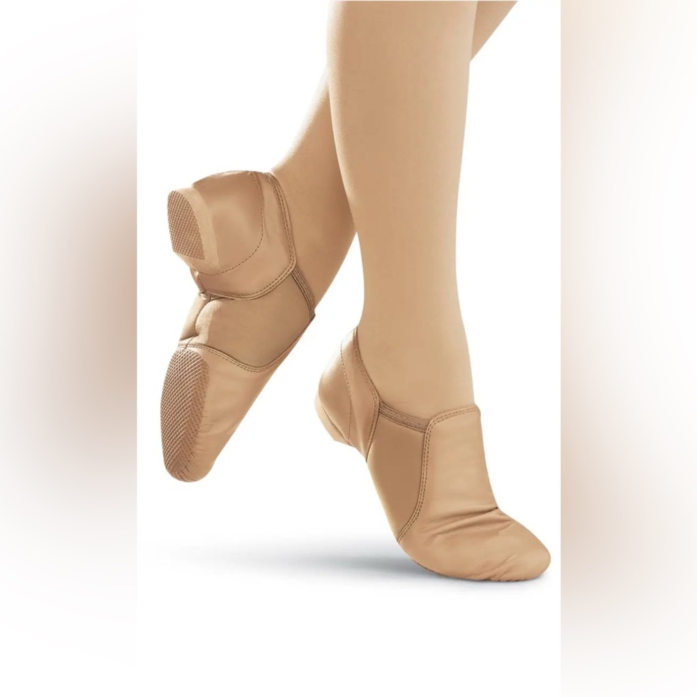 Balera Dancewear Slip-On Jazz Shoe B80 Caramel Coloured Adult Size 9